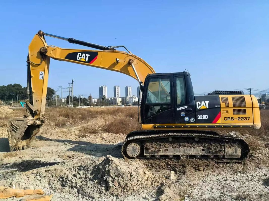 Kullanılmış  320D Excavator 20 Ton Kapasite Tam Servis Tarihi CE ISO Sertifikalı