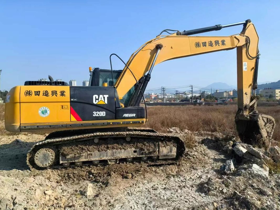 Kullanılmış  320D Excavator 20 Ton Kapasite Tam Servis Tarihi CE ISO Sertifikalı