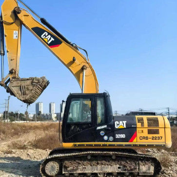 Kullanılmış  320D Excavator 20 Ton Kapasite Tam Servis Tarihi CE ISO Sertifikalı