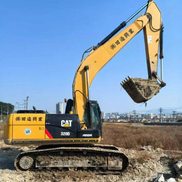 Kullanılmış  320D Excavator 20 Ton Kapasite Tam Servis Tarihi CE ISO Sertifikalı