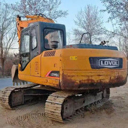 Kullanılmış Lovol FR150 15T Kazıcı Tam Hizmet Tarihi İnşaat Madencilik için