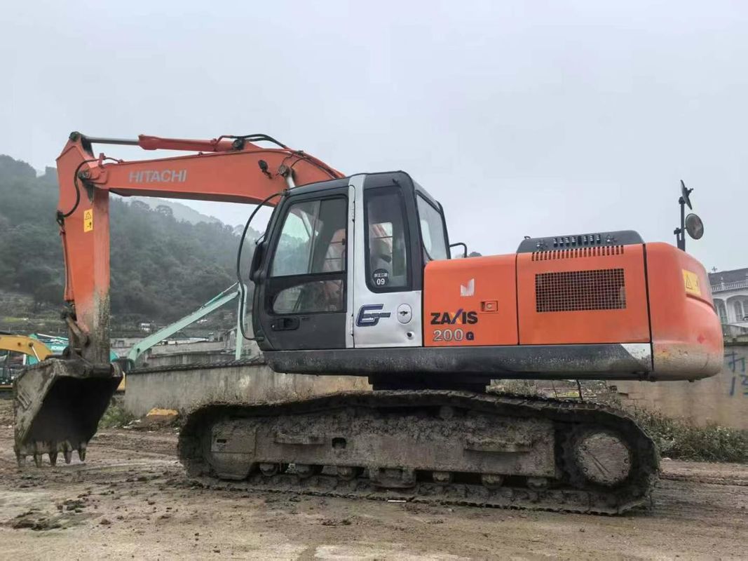 Kullanılmış Hitachi ZAXIS 200-3G Kazı makinesi Madencilik İnşaat Toprağı taşımak için 20 ton kapasiteli