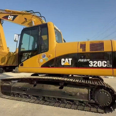 Kullanılmış CAT 320C L kazıcı 5-5km/h Seyahat Hızı 6-4L Motor yer değiştirme Performansı