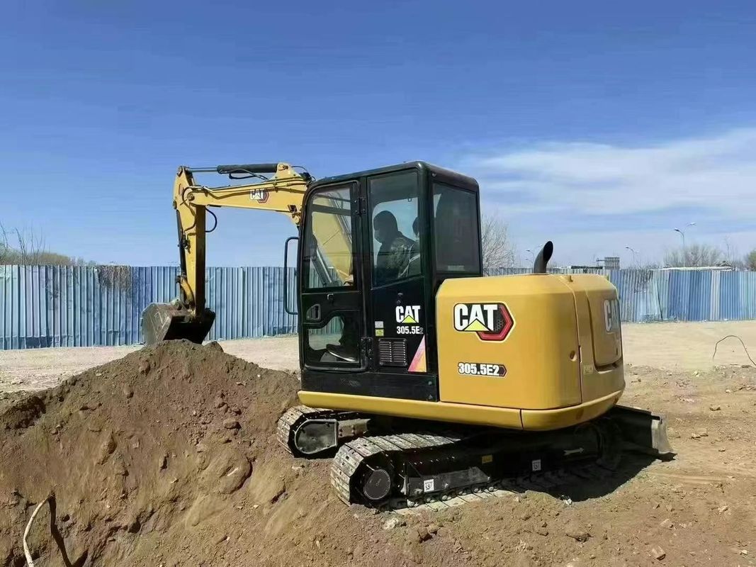 Kullanılmış CAT 305 Mini Kazı makinesi Düşük saat doğrulanmış 1 yıllık garanti CE sertifikalı güvenilir