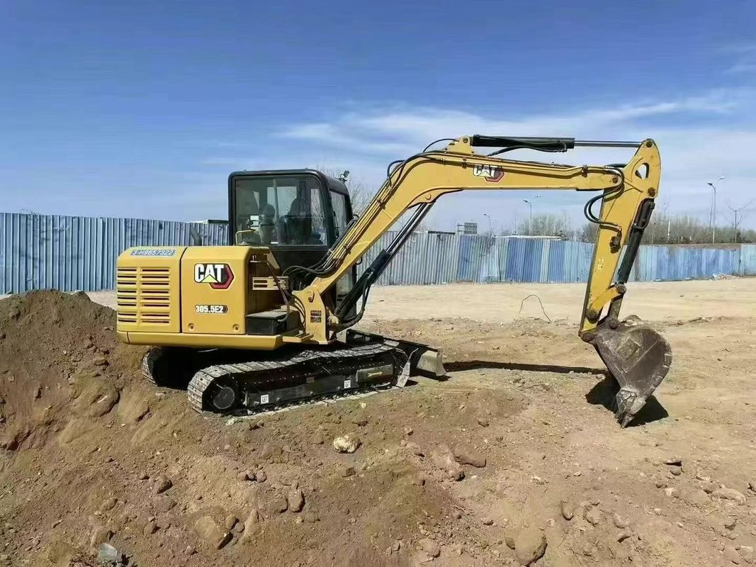 Kullanılmış CAT 305 Mini Kazı makinesi Düşük saat doğrulanmış 1 yıllık garanti CE sertifikalı güvenilir