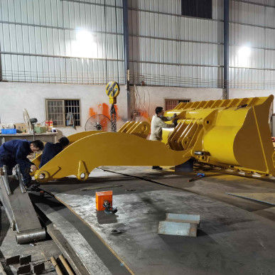 Cat 980 Loader Boom 5.5m Bottle Excavator Parçaları İnşaat için Özel