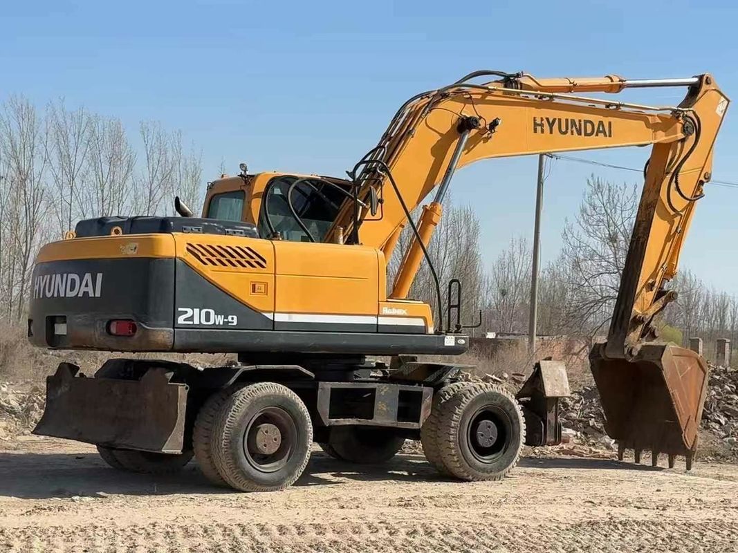 Kullanılmış 2014 Hyundai 210-9 tekerlek ekskavatörü | Güvenilir Durum | Uygun fiyat
