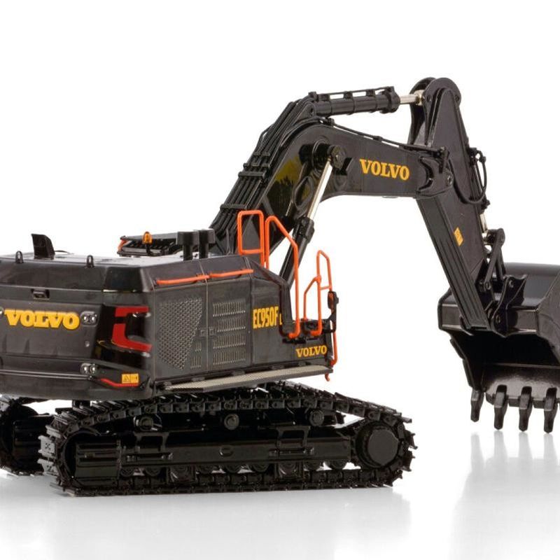 Volvo EC950F WSI 1/50 Alaşım Kazıcısı Ölçme Alkol Modelli Siyah Elmas Sınırlı Sürümü Koleksiyoncu