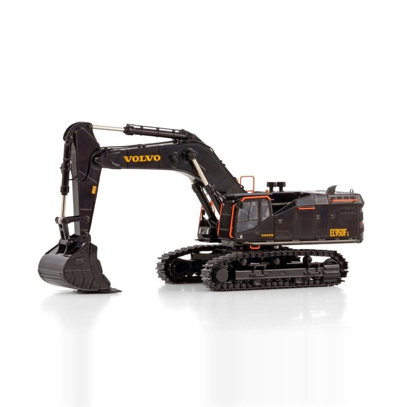 Volvo EC950F WSI 1/50 Alaşım Kazıcısı Ölçme Alkol Modelli Siyah Elmas Sınırlı Sürümü Koleksiyoncu