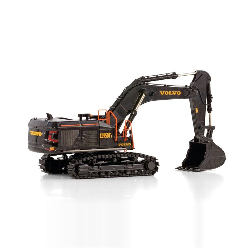Volvo EC950F WSI 1/50 Alaşım Kazıcısı Ölçme Alkol Modelli Siyah Elmas Sınırlı Sürümü Koleksiyoncu