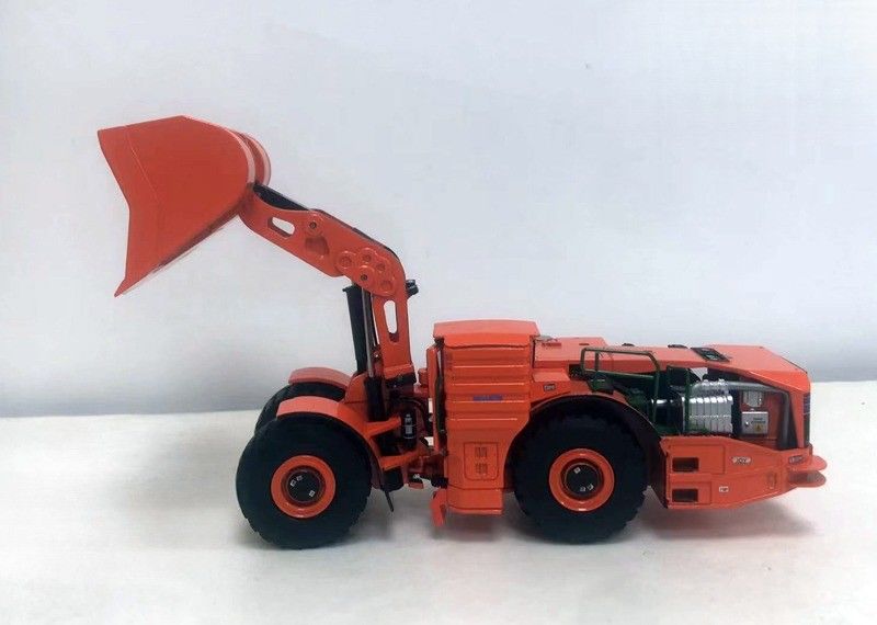 Komatsu WX220H 1:50 Hibrit Yeraltı Yükleyici Alaşım Dökme Madencilik Aracı Limited Koleksiyoncu