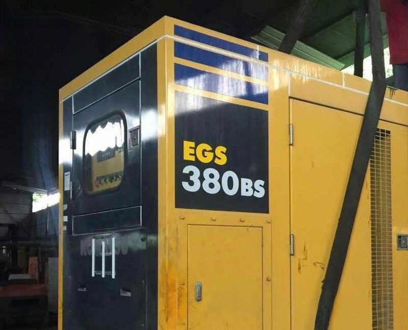 Komatsu EGS380BS 1/50 Alaşım Jeneratör Motoru Modülü Ölçme Alışımlı İnşaat Makineleri Koleksiyon