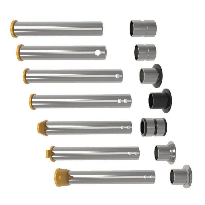 Ağır Ekipman Track Pin Bushes 45mm Excavator Loader Alloy Steel Bucket Pin Pc120 Pc200 Ex200