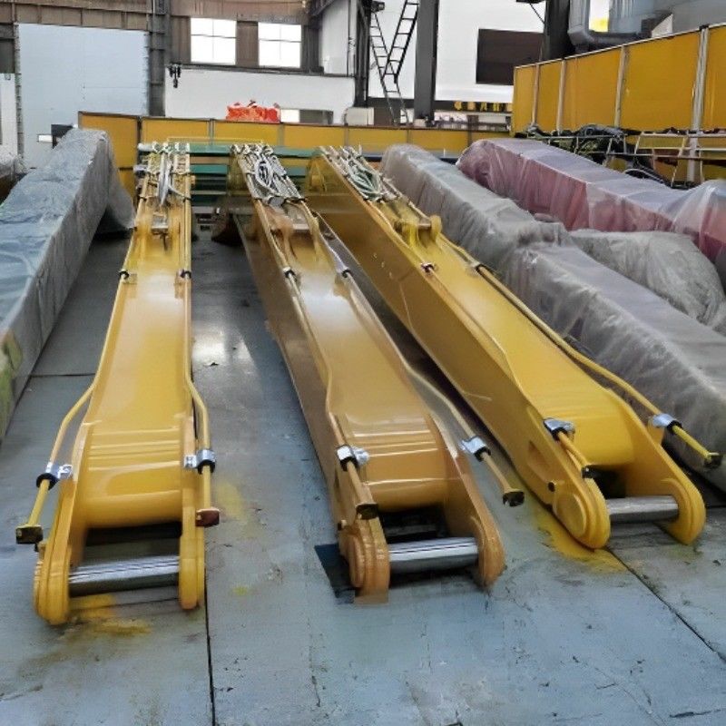 8-45 Ton Ekskavatörler için Uzun Bom ve Kol PC200 EX1200 Özel Uzunluk Mevcut