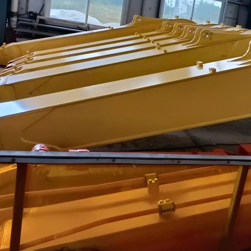 8-45 Ton Ekskavatörler için Uzun Bom ve Kol PC200 EX1200 Özel Uzunluk Mevcut