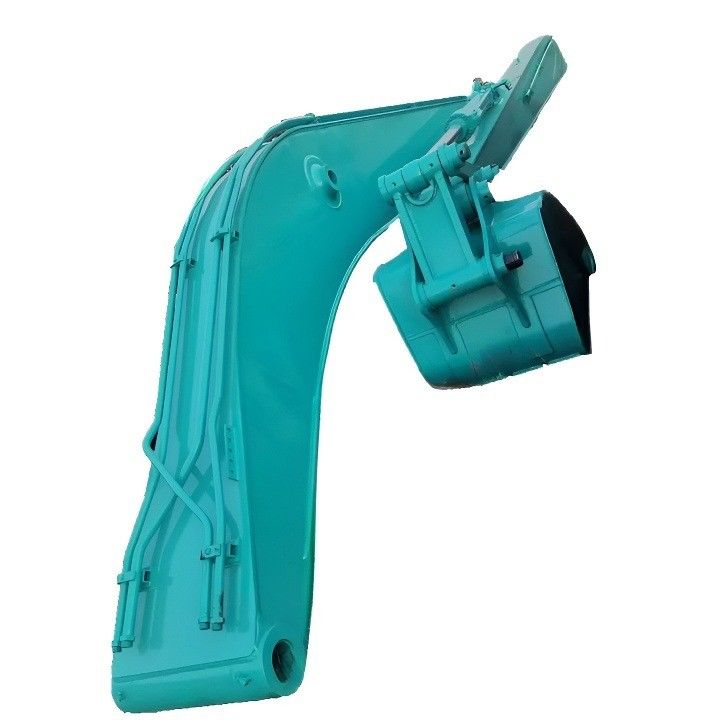Kobelco SK200-8 için Özel 16m Ekskavatör Uzun Erişim Bom Kolu Eklentisi ve Kepçe