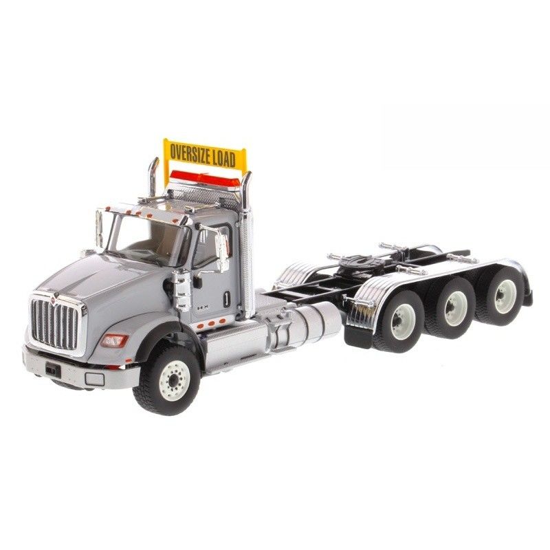 DM International HX620 Üç Dingilli Amerikan Platform Tır Modeli 1/50 Ölçekli Döküm Koleksiyonluk 71011