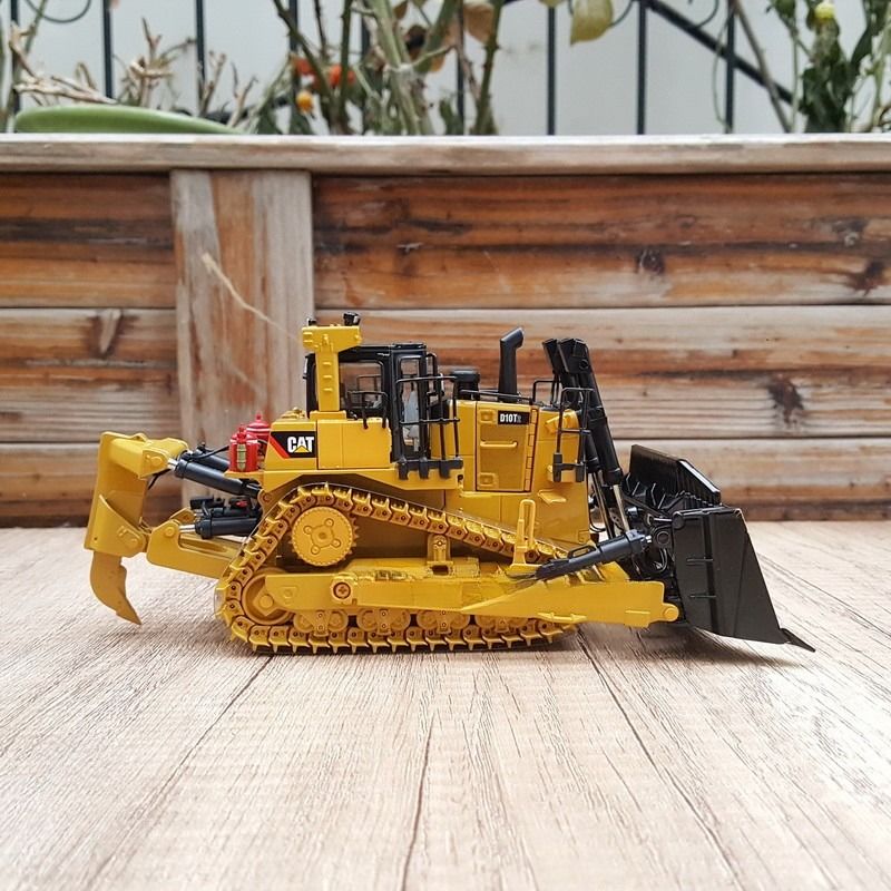 DM 1/50 D10T2 Pist Türü Bulldozer Diecast Model İnşaat Aracı 85532C Koleksiyon