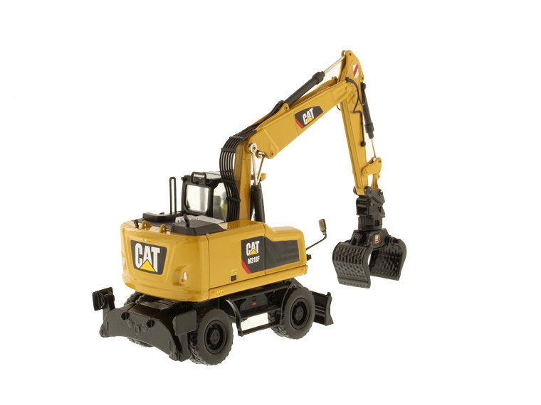 Diecast Masters DM M318F Tekerlekli Ekskavatör Modeli 1:50 Ölçekli İnşaat Aracı 85508