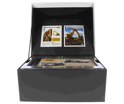 1:50 Ölçekli kazma makinesi DM Set İnşaat Aracı Yeni 323 Alaşım Mühendislik Modeli 85715