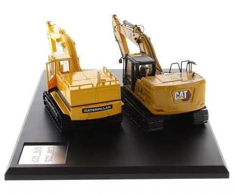 1:50 Ölçekli kazma makinesi DM Set İnşaat Aracı Yeni 323 Alaşım Mühendislik Modeli 85715