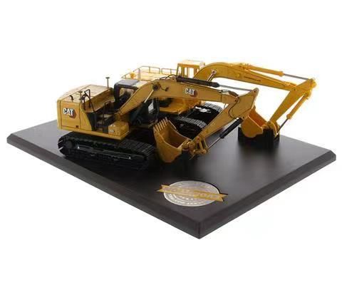 1:50 Ölçekli kazma makinesi DM Set İnşaat Aracı Yeni 323 Alaşım Mühendislik Modeli 85715