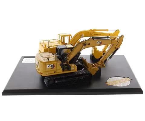 1:50 Ölçekli kazma makinesi DM Set İnşaat Aracı Yeni 323 Alaşım Mühendislik Modeli 85715
