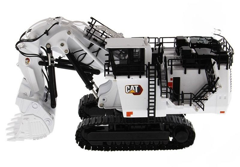 DM85653 Sınırlı Beyaz Madencilik Ekskavatörü Döküm Mühendislik Aracı CCM Model 1/87 Ölçek