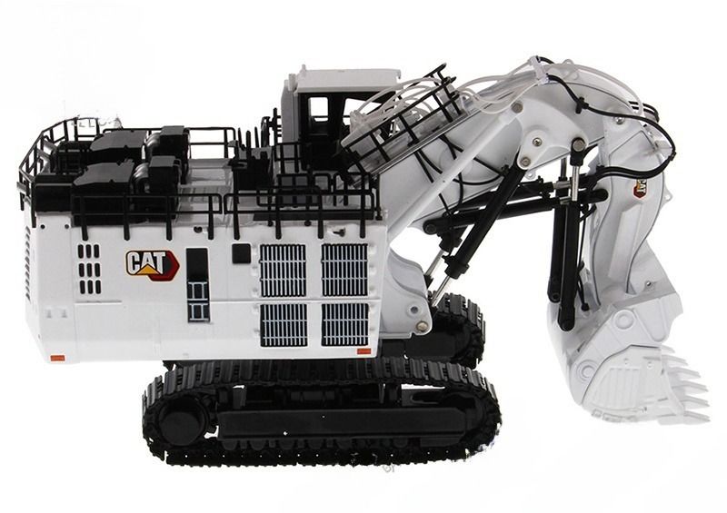 DM85653 Sınırlı Beyaz Madencilik Ekskavatörü Döküm Mühendislik Aracı CCM Model 1/87 Ölçek