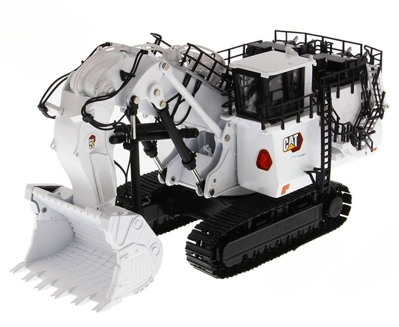 DM85653 Sınırlı Beyaz Madencilik Ekskavatörü Döküm Mühendislik Aracı CCM Model 1/87 Ölçek