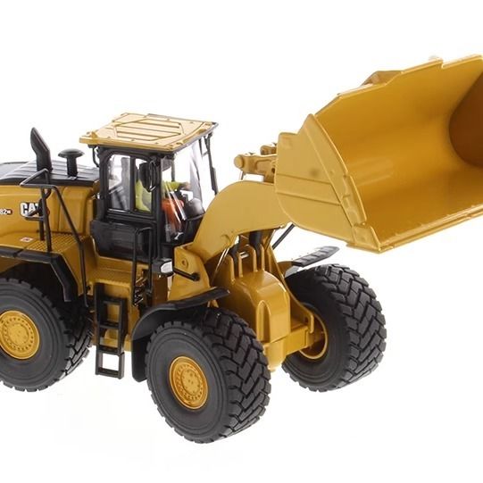 DM Yeni 982 XE Tekerlekli yükleyici 1/50 ölçekli alaşımlı araç modeli 85685 Diecast Masters