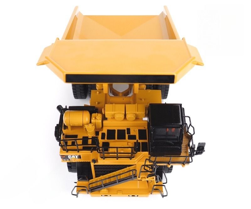 DM Yeni 1/50 Ölçekli Ağır Hizmet Tipi Madencilik Taşıma Kamyonu Damperli Kamyon Alaşım Model 85216C