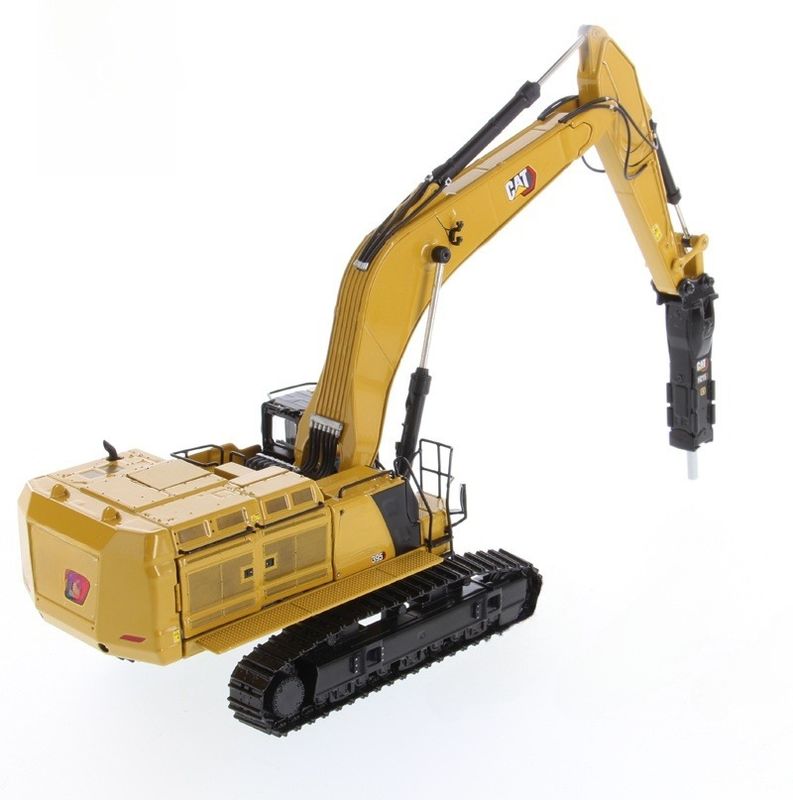 DM 1/50 Ölçekli Ağır Hizmet Ekskavatör Yıkım Çekici Kancalı İnşaat Modeli 85709