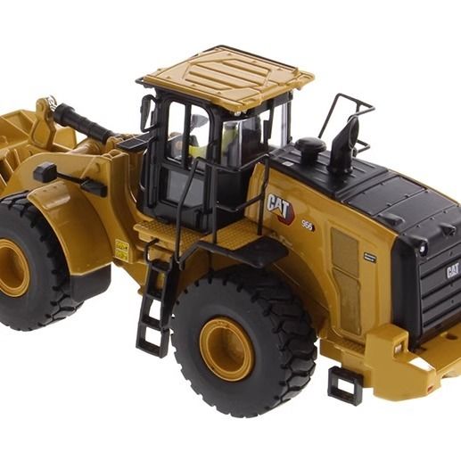 DM Yeni 1/50 Ölçekli Tekerlekli Yükleyici Döküm Alaşımlı Kürek Modeli 85686 İnşaat Aracı