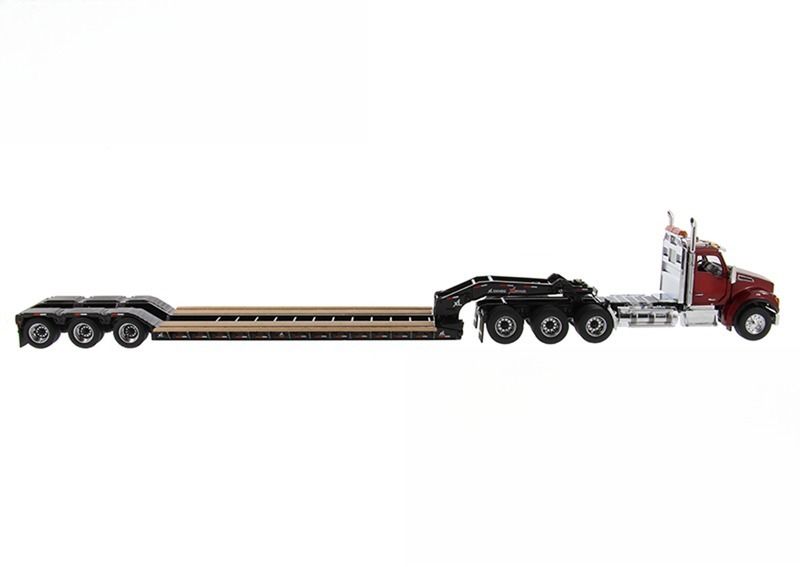 Kenworth T880S Amerikan Kenworth Otomatik Çekici Kamyon 1/50 Taşıma Modeli DM71061 Takviyeli