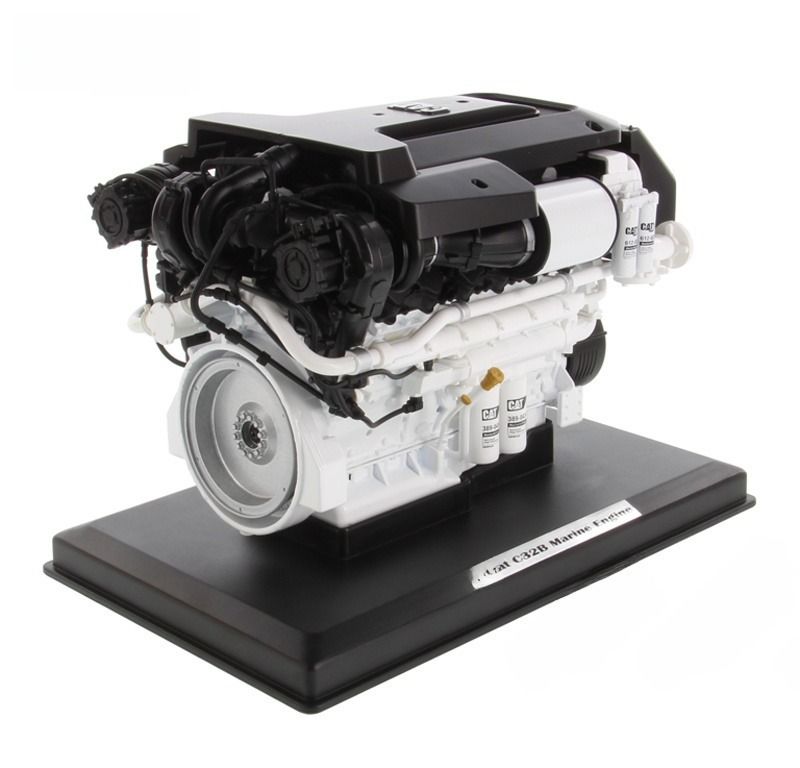 1/12 Ölçekli C32B Motor Jeneratör Seti Güç Ünitesi Alaşım Model Özel Sürüm 85707