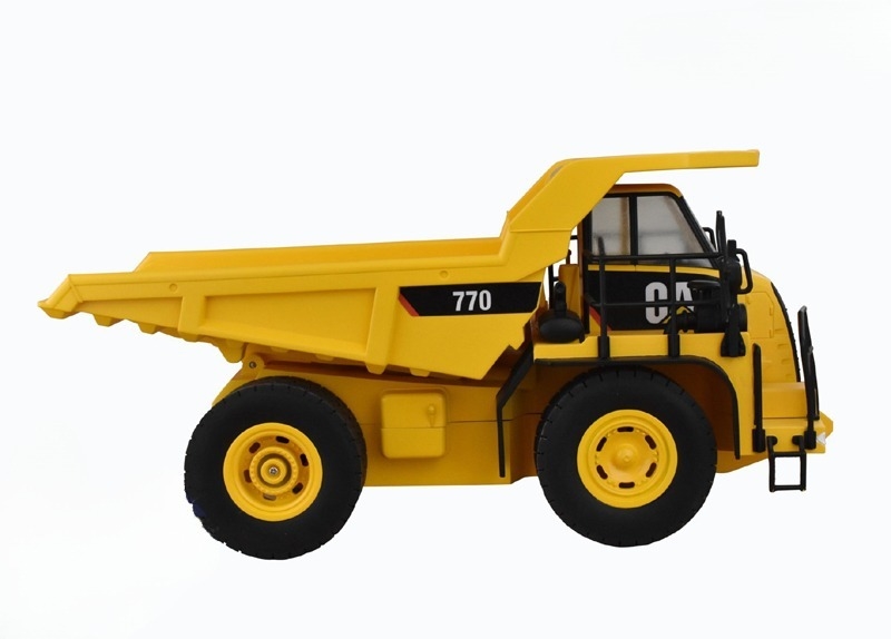 Large Remote Control Dump Truck Engineering Model CA770 Electric Simulation Kids Toy 1:24