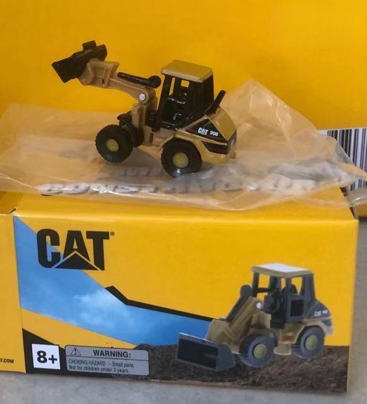 Orijinal Minyatür İnşaat Aracı Seti 1:50 Ölçekli Alaşım Model Oyuncak 85980CB-CASE MINI