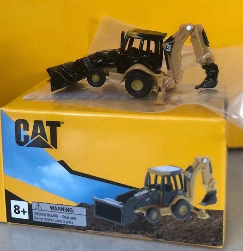 Orijinal Minyatür İnşaat Aracı Seti 1:50 Ölçekli Alaşım Model Oyuncak 85980CB-CASE MINI