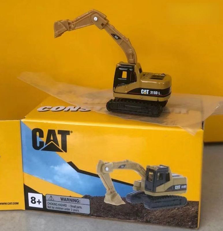 Orijinal Minyatür İnşaat Aracı Seti 1:50 Ölçekli Alaşım Model Oyuncak 85980CB-CASE MINI