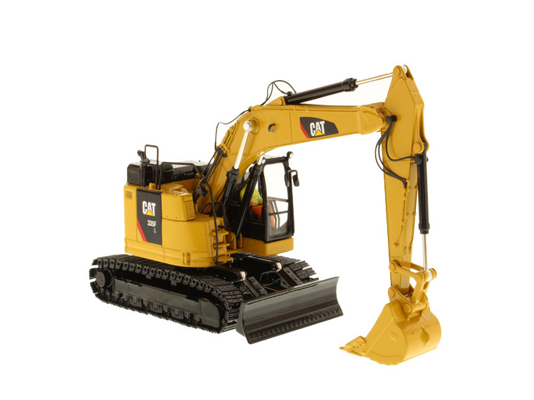 Diecast Masters 335F Paletli Hidrolik Ekskavatör 1:50 Ölçekli Mühendislik Aracı Modeli 85925