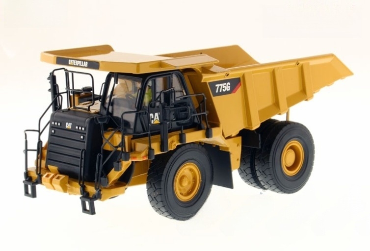 DM 775G Off-Highway Kamyon 1:50 Ölçekli Döküm Model Damperli Kamyon 85909 Koleksiyon