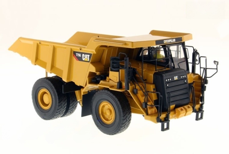 DM 775G Off-Highway Kamyon 1:50 Ölçekli Döküm Model Damperli Kamyon 85909 Koleksiyon