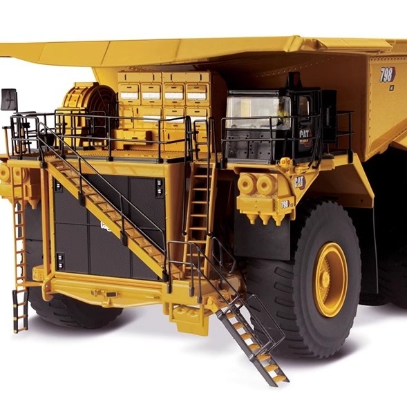 Diecast Masters 1:50 CAT 798AC Süper Büyük Madencilik Taşıma Kamyonu Die-cast Model 85671