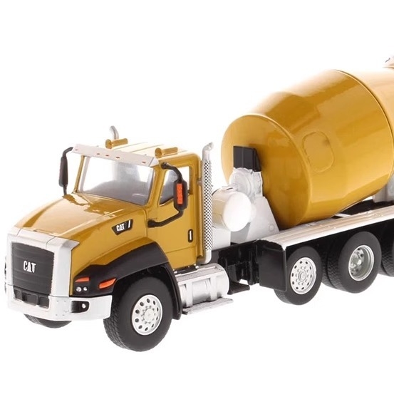 CT660 Beton Mikser Kamyonu 1:64 Ölçekli Döküm Mühendislik Aracı DM Model 85632