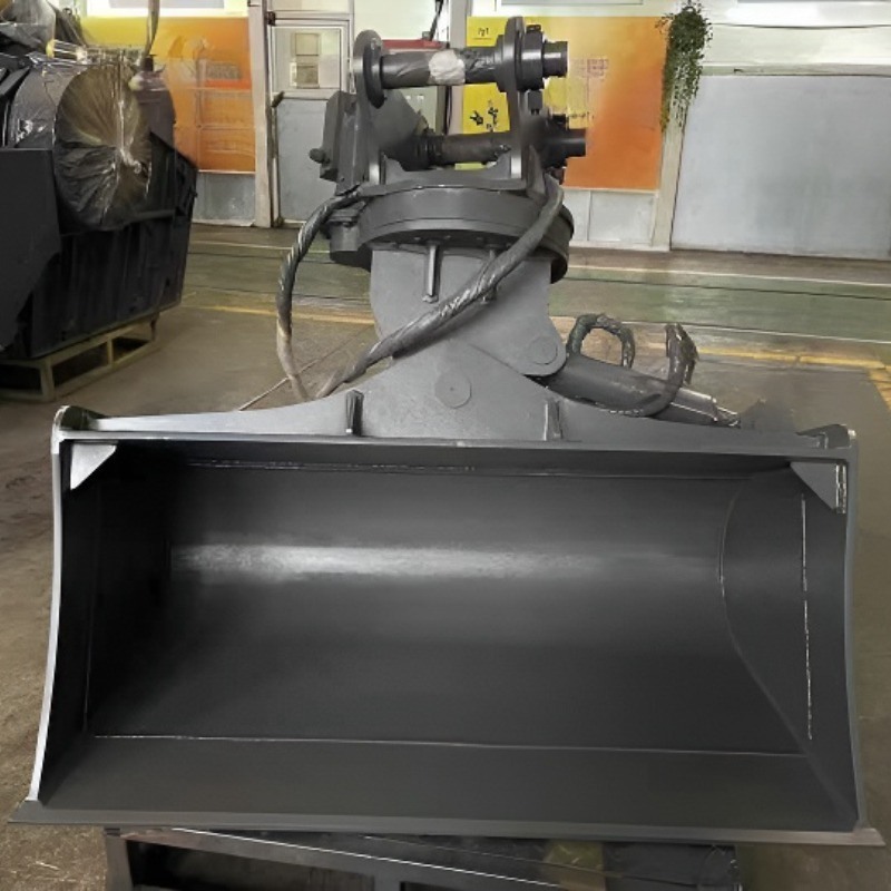 1 ila 30 Tonluk Ağır Ekskavatörler için Özel Ekskavatör Tilt Döner Kova Eklentisi