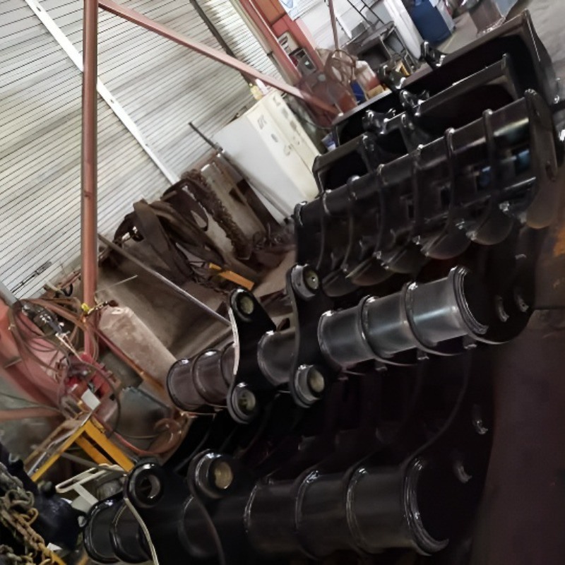 Yüksek Kaliteli Özel PC100-6 10 Ton Ekskavatör Tırmık Kovası OEM Eklenti İnşaat