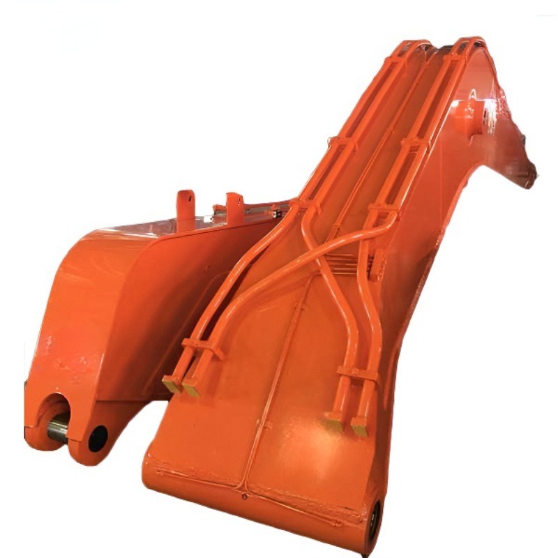 CE Sertifikalı Q355B Malzemeden Üretilmiş, Cat E374 Modeli için Özelleştirilmiş 22 Metre Uzun Erişimli Ekskavatör Bom Kolu