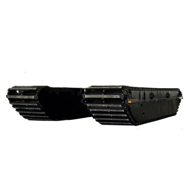 Islak Alan Tarama Projeleri için Özel 10-45 Ton Ekskavatör Amfibi Alt Takım Yüzer Ponton Paletli Şasi