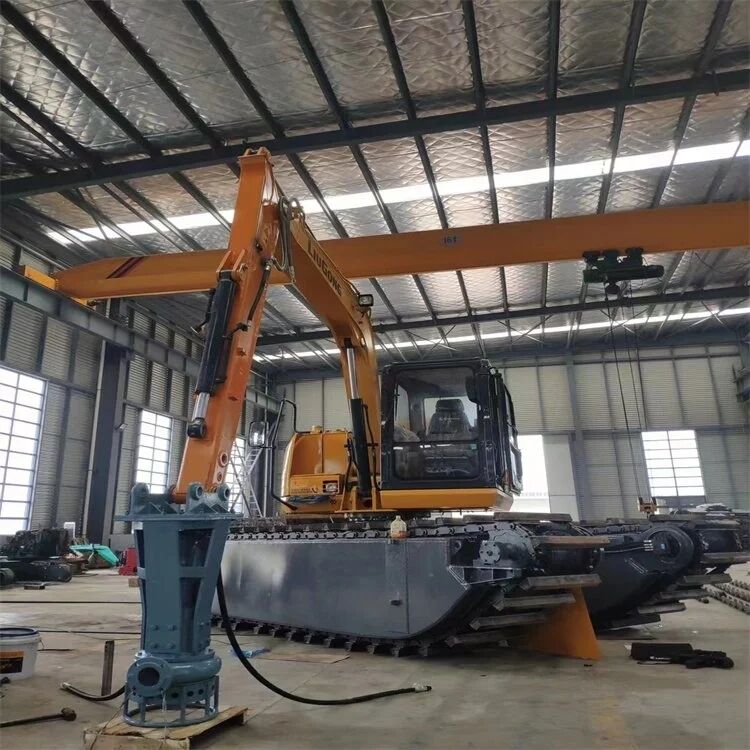 Özelleştirilebilir Ekskavatör Ponton Alt Takım Su Şamandırası Bataklık Şamandırası, Kararlı Çalışma, Kolay Bakım, Tedarikçi